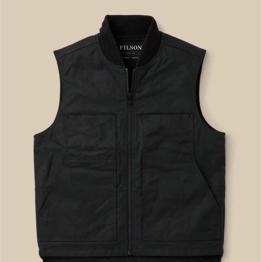 Filson Tin Cloth Insulated Work Vest